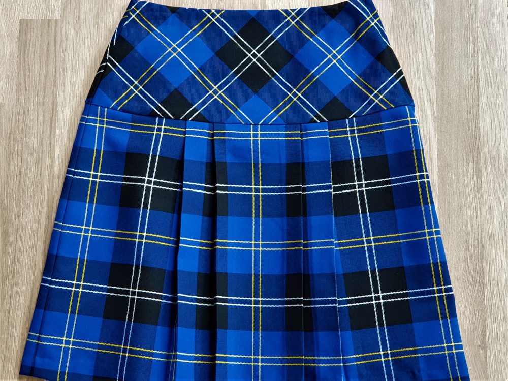 tartan skirt pattern