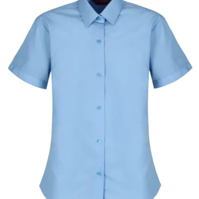 Twin Pack Girls Blue Shirts